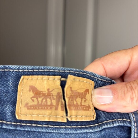 LEVI'S Legging Denim 5 Pocket Juniors 9 W29 L32 Stretch - Picture 9 of 11